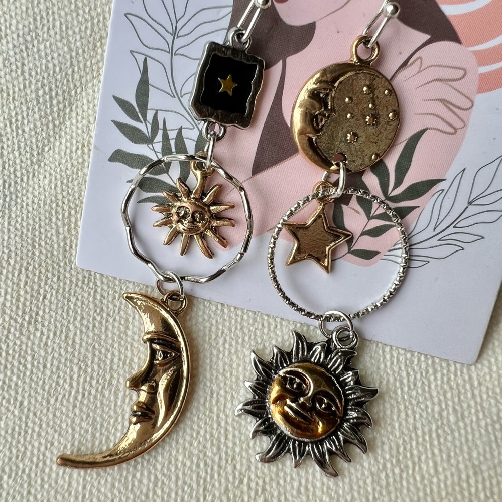 Bohemian hippie earrings
